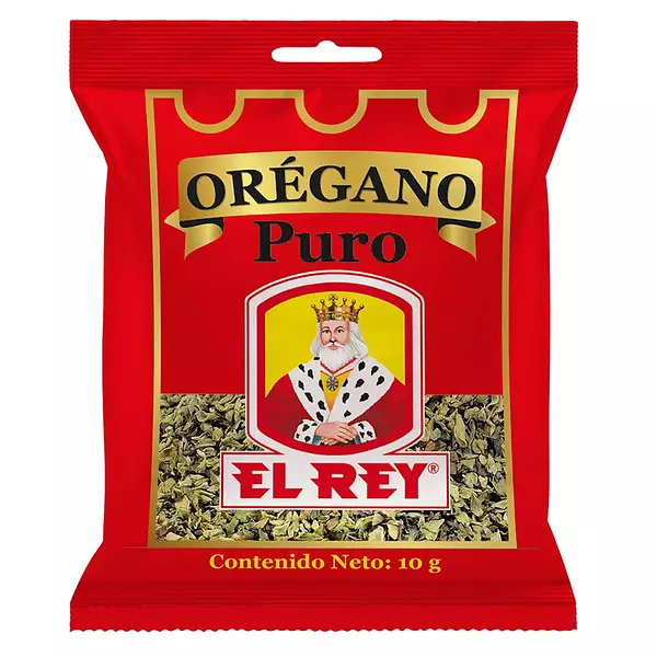 Oregano Puro El Rey De 10g