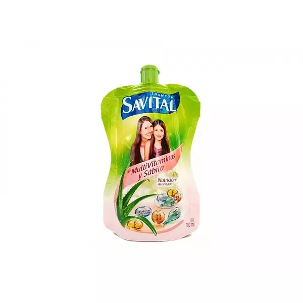 Savital Mutivitaminas Y Sábila Shampoo De 100ml