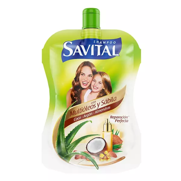 Savital Multioleos Y Sábila Shampoo De 100ml