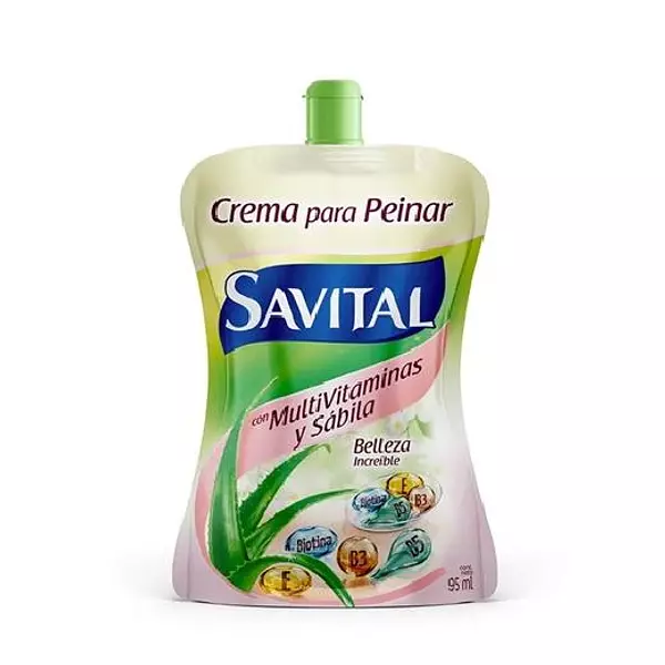 Crema Para Peinar Savital Belleza Increibe X 95ml