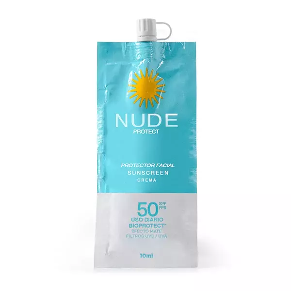 Protector Nude 50fps Facial Sobre De 10ml