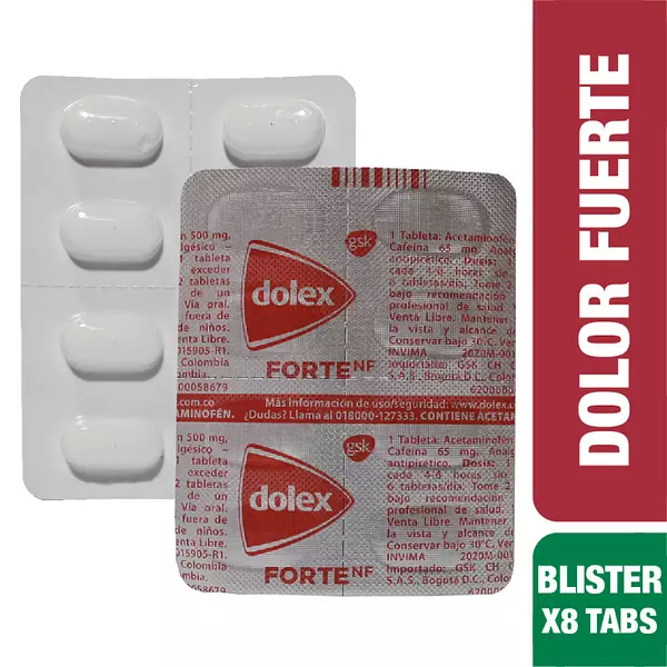 Dolex Forte Tira X 8 Capsulas