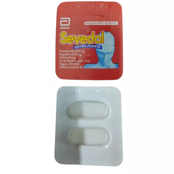 Sevedol X 2 Capsulas