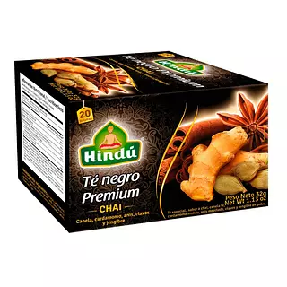Te Negro Hindu Premium Chai X 32g
