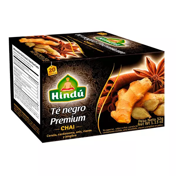 Te Negro Hindu Premium Chai X 32g