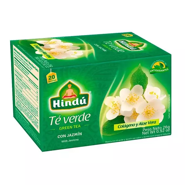 Te Verde Hindu Con Jazmin X 26g