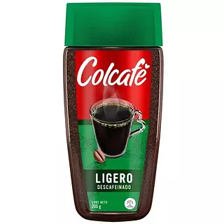 Cafe Colcafe Descafeinado Ligero X 200g