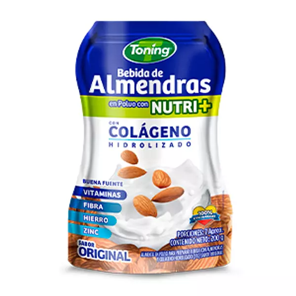 Bebida De Almendras En Polvo Con Nutri+ Original X 200g