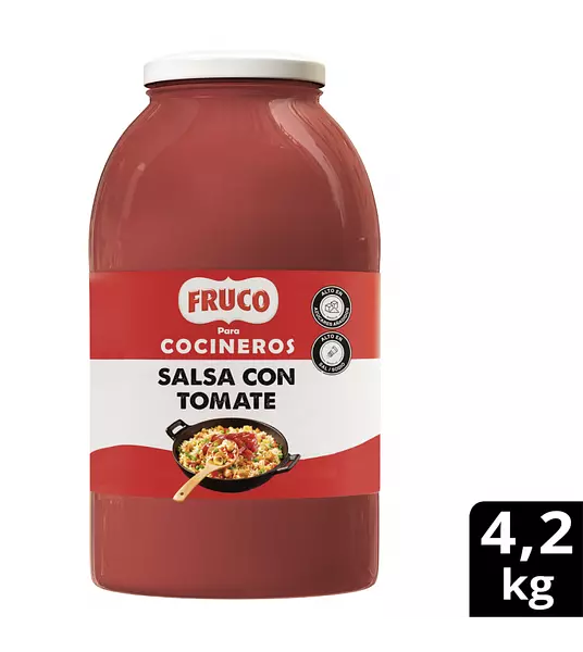 Salsa Con Tomate Fruco Cocineros X 4200g