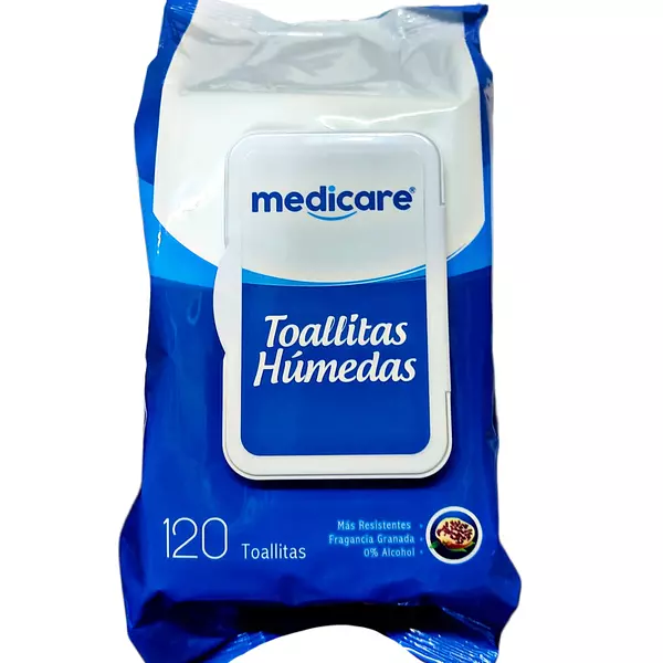 Pañitos Humedos Medicure X 120 Unidades