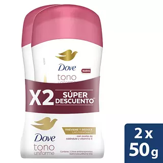 Dove Desodorante Women Calendula Barra De 50g X 2 Unidades