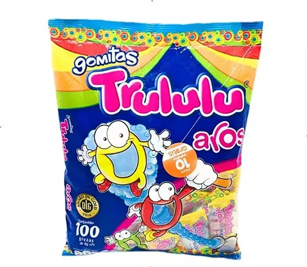 Gomas Trululu Aros X 100 Unidades