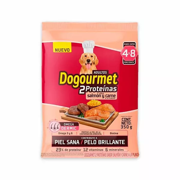 Dogourmet Salmon Y Carne X 350g