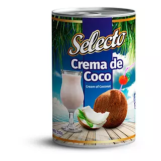 Crema De Coco Selecto Lata X 510gr