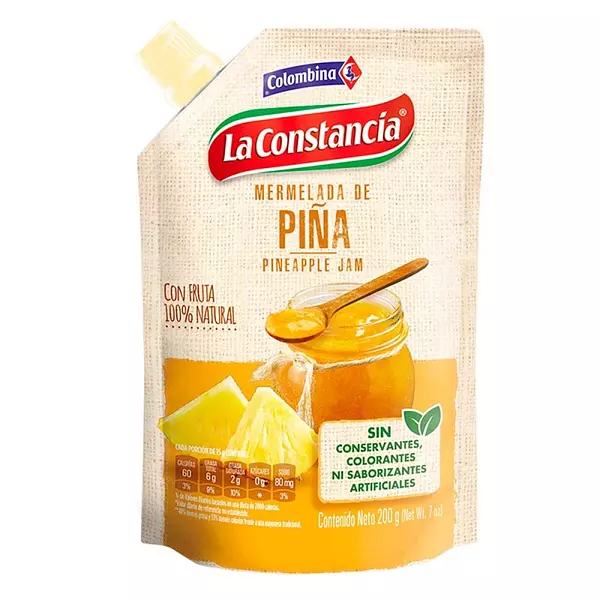 Mermelada Piña La Constancia Doypack X 200gr