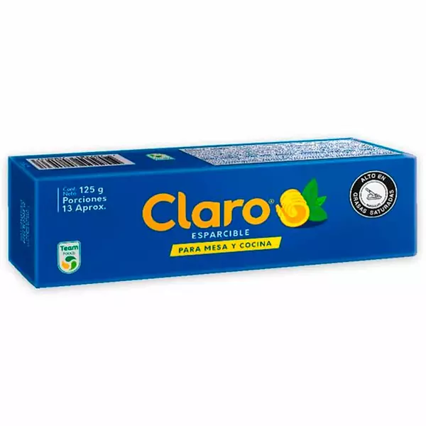 Mantequilla Claro De 125g