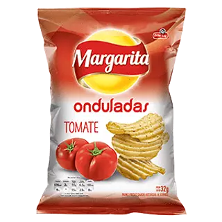 Papas Margarita Onduladas De Tomate X 36g