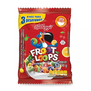 Cereal Froot Loops Bolsa De 90g