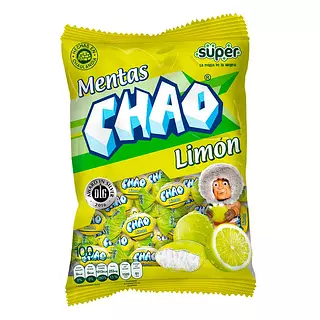 Mentas Chao Limón Bolsa 100 Unidades