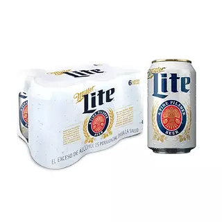 Cerveza Millet Lite De 269ml X 6 Unidades