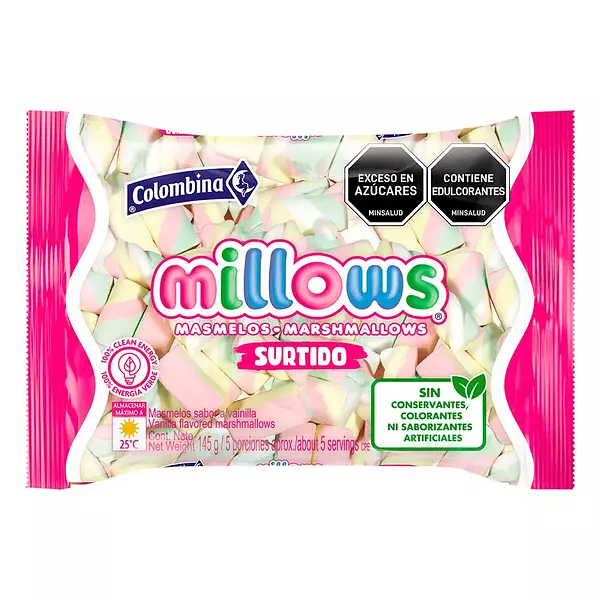 Masmelos Millows Surtidos De 145g