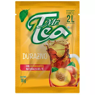 Mr Tea Durazno X 18g