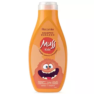 Shampoo Muss Kids Durazno De 400ml