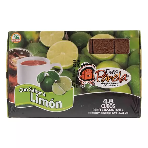 Panela Doña Panela Sabor A Limón X 48 Cubos