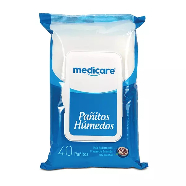 Pañitos Húmedos Medicare X 40 Unidades