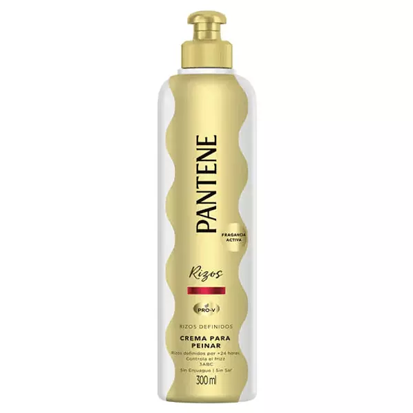 Crema Para Peinar Pantene Rizos De 300ml