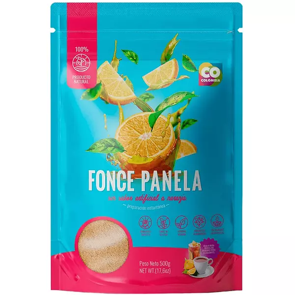 Panela Pulverizada Fonce Naranja X 500g