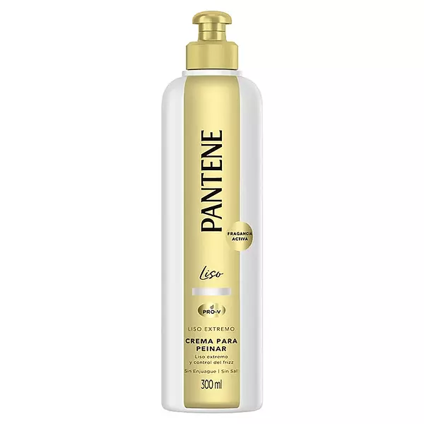 Crema Para Peinar Pantene Liso De 300ml