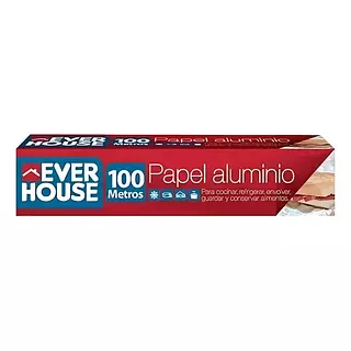 Papel Aluminio Ever House X 100 Metros