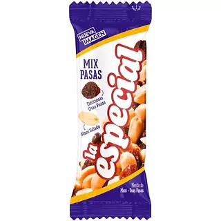 Maní La Especial Mix Pasas De 50g