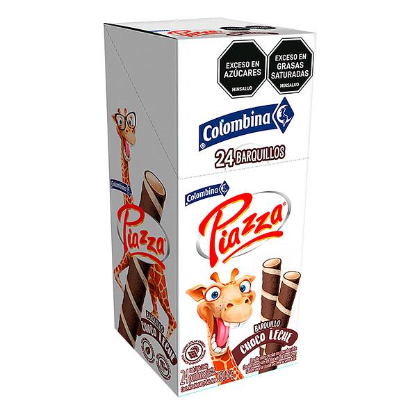 Piazza Jirafa Chocolate Caja X 24 Unidades