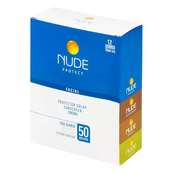 Protector Nude 50 Fps De 10ml X12 Unidades