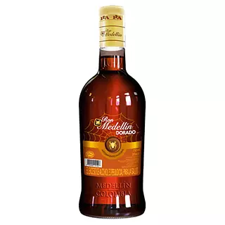 Ron Medellin Dorado En Botella X 750ml