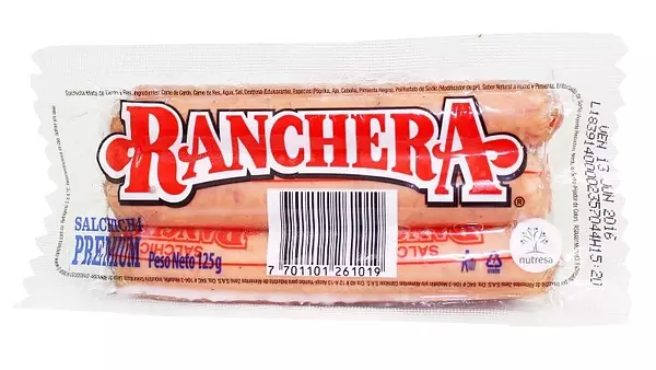 Salchicha Ranchera Zenú X 5 Unidades