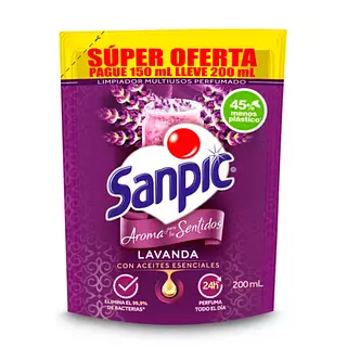 Sanpic Lavanda De 200ml