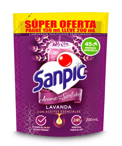 Sanpic Lavanda De 200ml