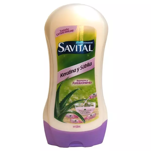 Acondicionador Savital Keratina Y Sabila X 530ml