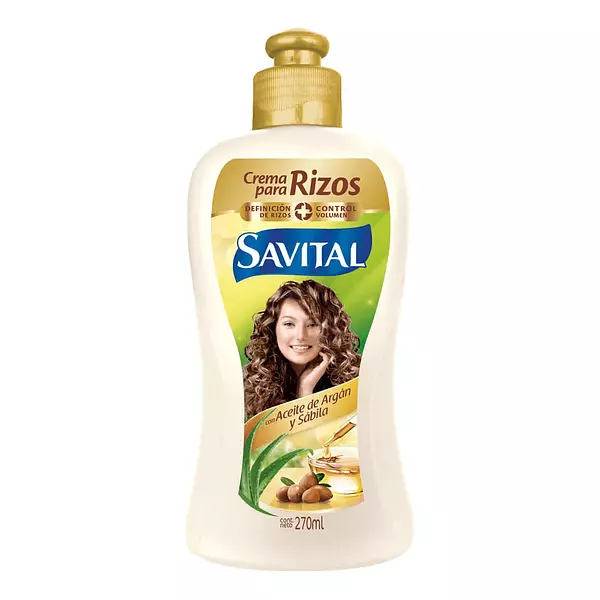 Crema Peinar Savital Rizos Argán X 270ml