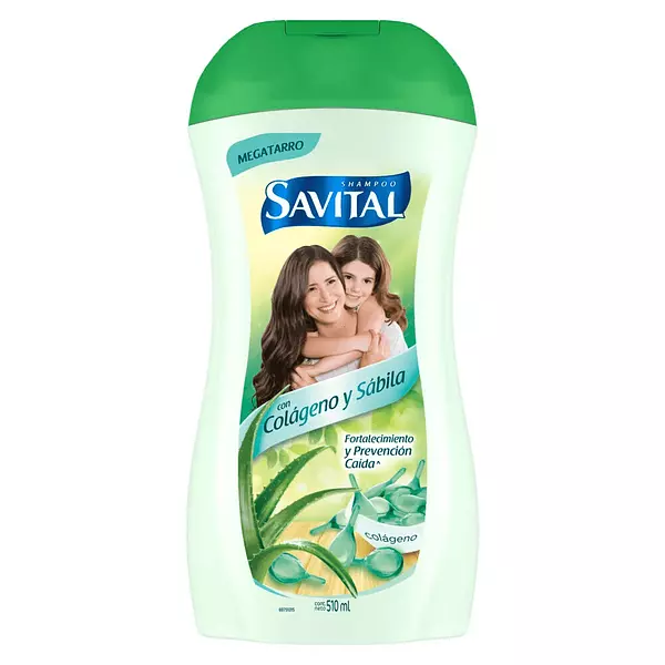 Shampoo Savital Colágeno Y Sabila De 510ml