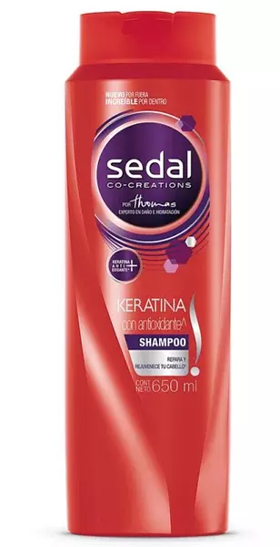 Shampoo Sedal Keratina Con Antioxidante De 650ml