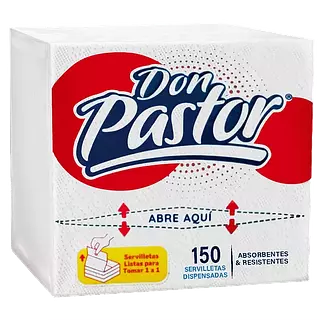 Servilletas Don Pastor X 150 Unidades