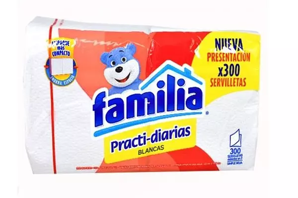 Servilletas Practi-Diarias Blanca X 300 Unidades