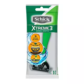 Máquina De Afeitar Xtreme 3 Piel Sensible