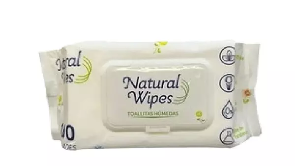 Toallitas Humedas Natural Wipes X 100 Unidades