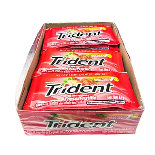 Trident 5 Piezas Fresa Display X 18 Unidades