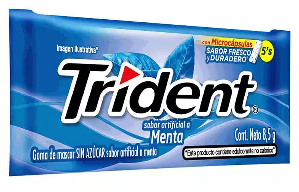 Trident 5 Piezas Menta